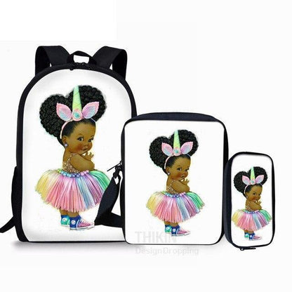 African American Toddler School Bag - HEPSIBAH SHOP