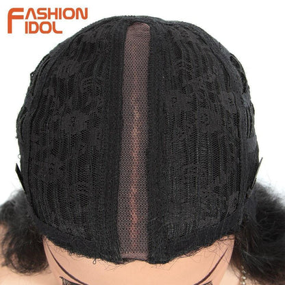 FASHION IDOL 28 Inch Deep Wave Hair Synthetic Lace Wigs - HEPSIBAH SHOP