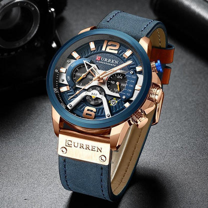 CURREN Casual Sport Chronograph Watches - HEPSIBAH SHOP