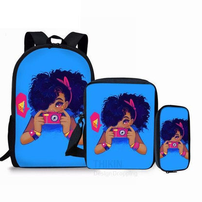 African American Toddler School Bag - HEPSIBAH SHOP