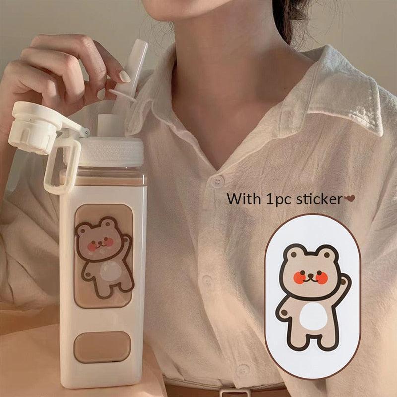 700ml Cute Water Bottles For Girls - HEPSIBAH SHOP