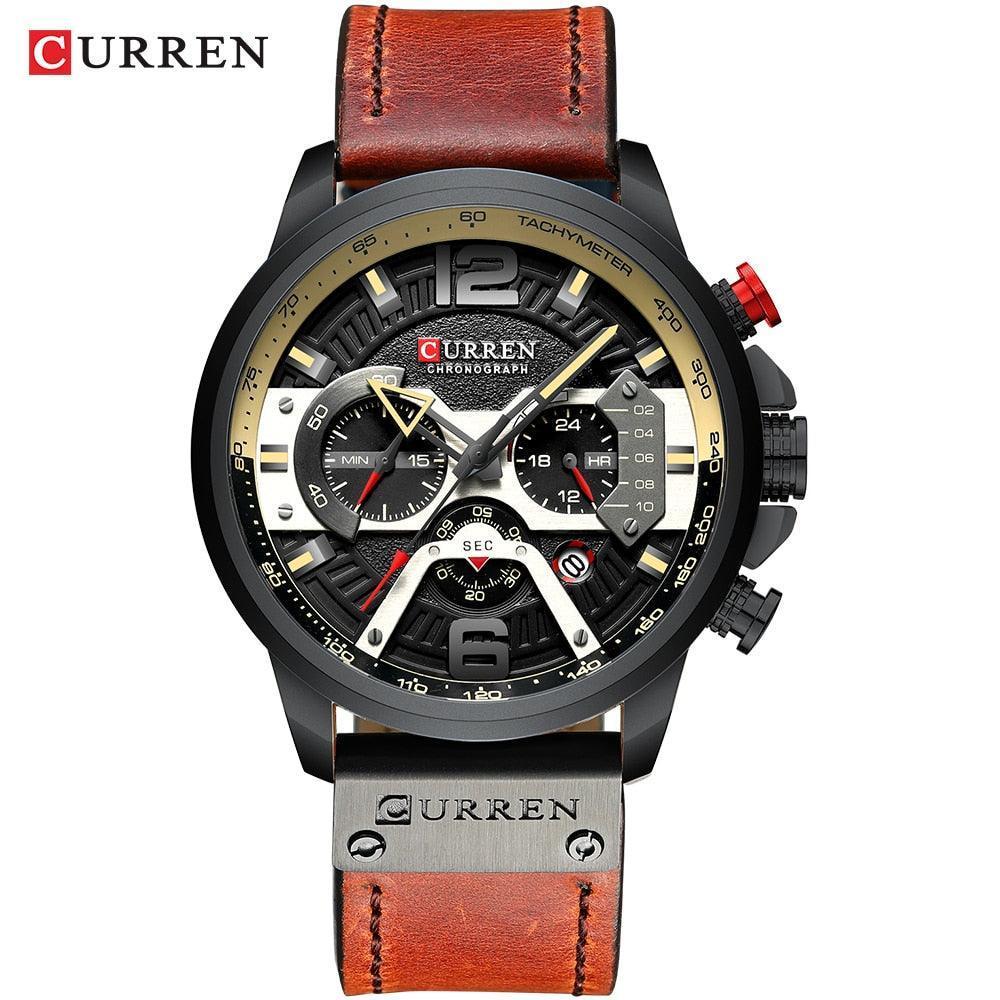 CURREN Casual Sport Chronograph Watches - HEPSIBAH SHOP