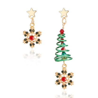 New Trendy Christmas Tree Earrings - HEPSIBAH SHOP