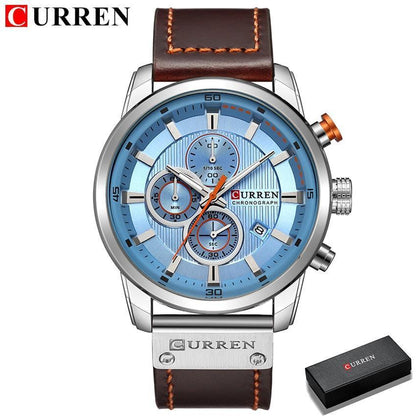 CURREN Fashion Date Quartz Men Watches - HEPSIBAH SHOP