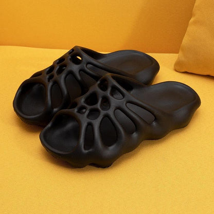 Cut-out Platform Slippers Women / Men Fashion Beach Slides - HEPSIBAH SHOP