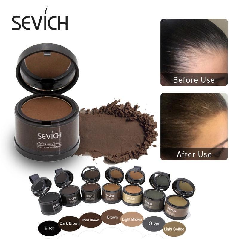 Water Proof hair line powder in hair color Edge control Hair Line Shadow Makeup Hair Concealer Root Cover Up Unisex Instantly - HEPSIBAH SHOP