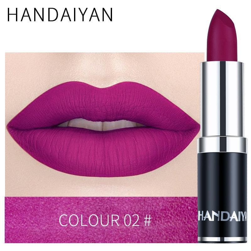 Sexy Rose Purple Lip-gloss Matte 12 Colors - HEPSIBAH SHOP