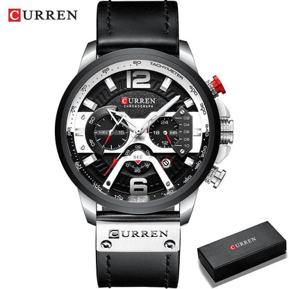 CURREN Casual Sport Chronograph Watches - HEPSIBAH SHOP