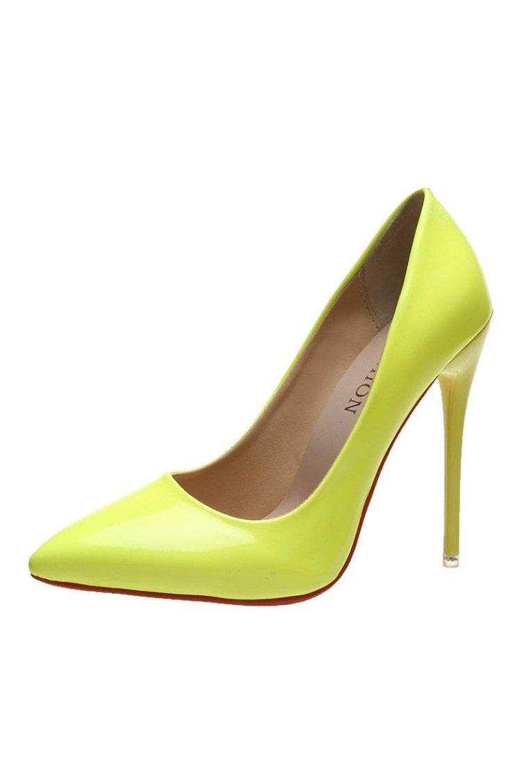 Stiletto Heel Pointed Toe Court Shoes - HEPSIBAH SHOP