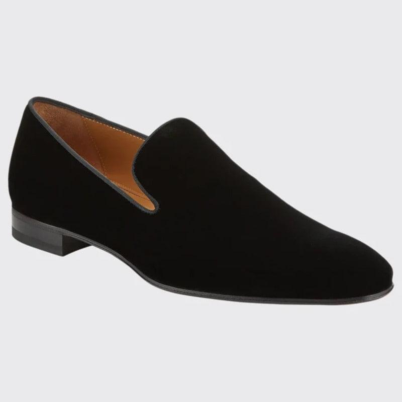 Men Loafers Shoes Suede Low-heeled - HEPSIBAH SHOP