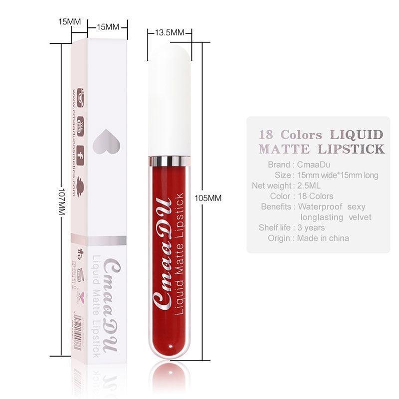 Sexy Long Lasting Velvet Matte Lip Gloss - HEPSIBAH SHOP