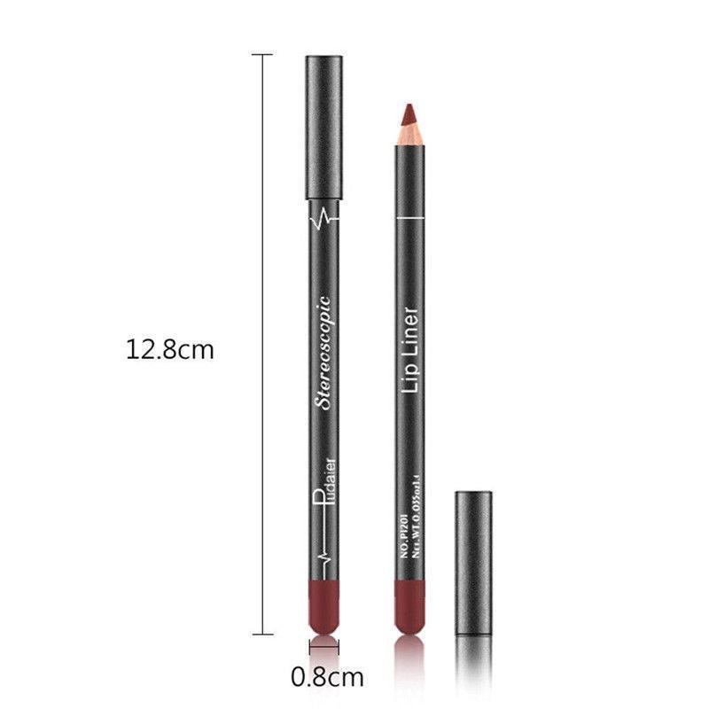 6-12Pcs/Set Waterproof Pencil Lipstick Set - HEPSIBAH SHOP