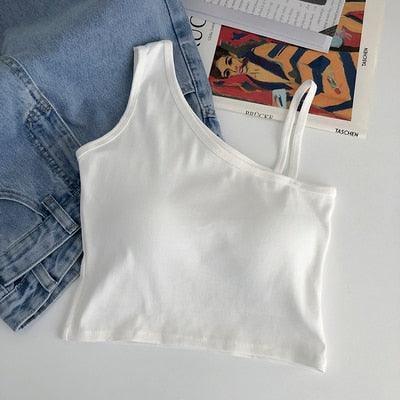 Knitted Binder Chest Woman Tank Tops - HEPSIBAH SHOP