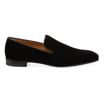 Men Loafers Shoes Suede Low-heeled - HEPSIBAH SHOP