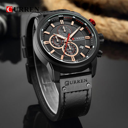 CURREN Fashion Date Quartz Men Watches - HEPSIBAH SHOP