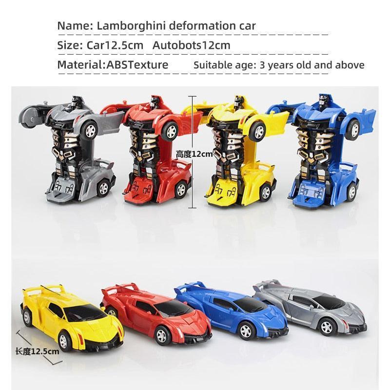 New One-key Deformation Car Toys - HEPSIBAH SHOP