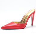 4 Inch High Heels Singlesole - HEPSIBAH SHOP