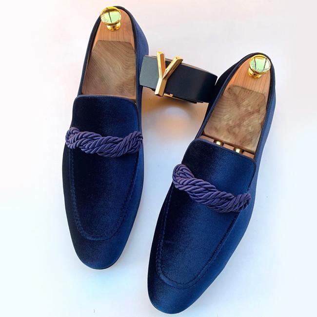 Men Loafers Shoes Faux Suede Leather - HEPSIBAH SHOP