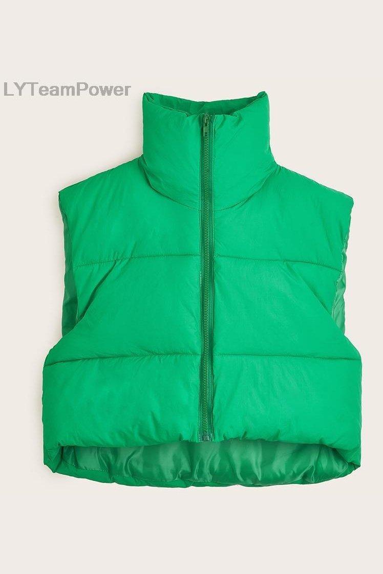 Puffy Vest Women Coat Jacket - HEPSIBAH SHOP