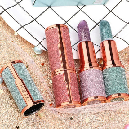 Glitter Matte Temperature Change Lipstick - HEPSIBAH SHOP