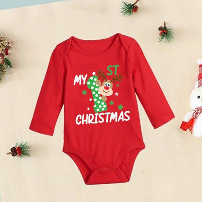 Infant Newborn Christmas Rompers - HEPSIBAH SHOP