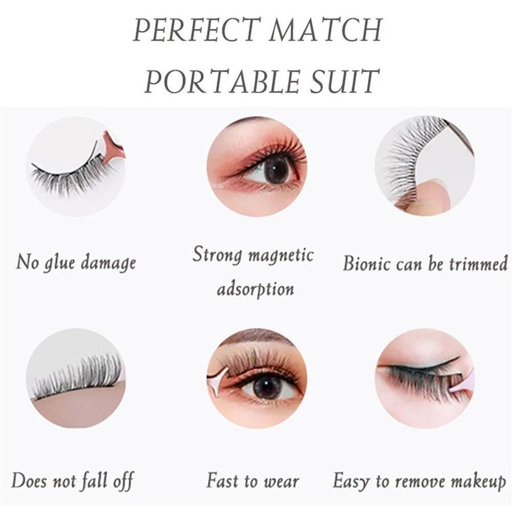 3D Magnetic Eyelashes - HEPSIBAH SHOP