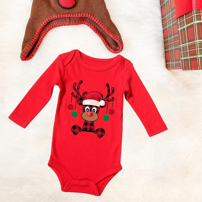 Infant Newborn Christmas Rompers - HEPSIBAH SHOP