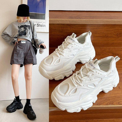 New Black Dad Chunky Women's Sneakers - HEPSIBAH SHOP