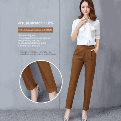 Women's High Waist Harem Pants - HEPSIBAH SHOP