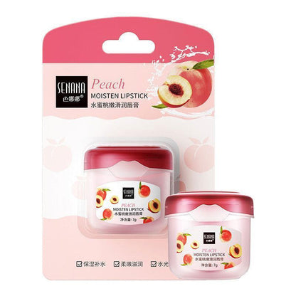 6/1 Pcs Lip Balms Moisturizing Non-sticky Fruit Series - HEPSIBAH SHOP