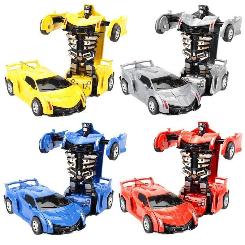 New One-key Deformation Car Toys - HEPSIBAH SHOP