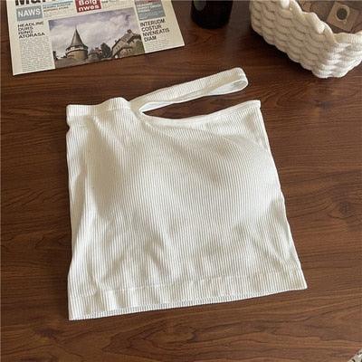 Knitted Binder Chest Woman Tank Tops - HEPSIBAH SHOP