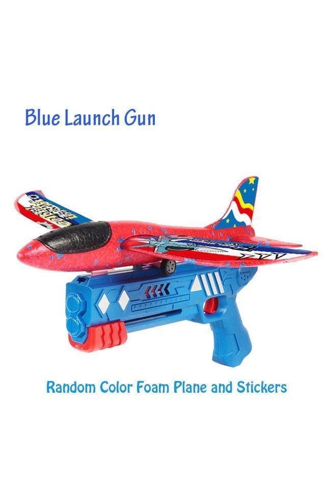 Foam Plane 10M Launcher Catapult Airplane Gun Kids Toy - HEPSIBAH SHOP