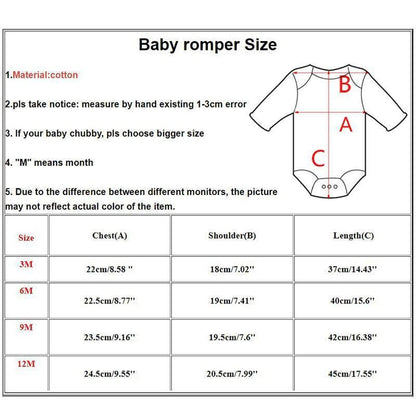 Infant Newborn Christmas Rompers - HEPSIBAH SHOP