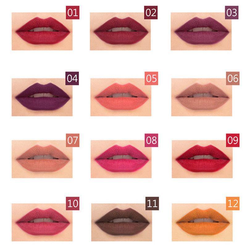 6-12Pcs/Set Waterproof Pencil Lipstick Set - HEPSIBAH SHOP