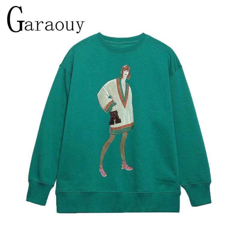 Garaouy New Women Sweatshirts - HEPSIBAH SHOP