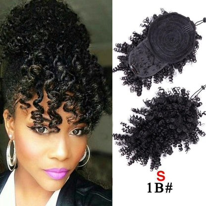 Leeons Synthetic New Curly Bangs - HEPSIBAH SHOP