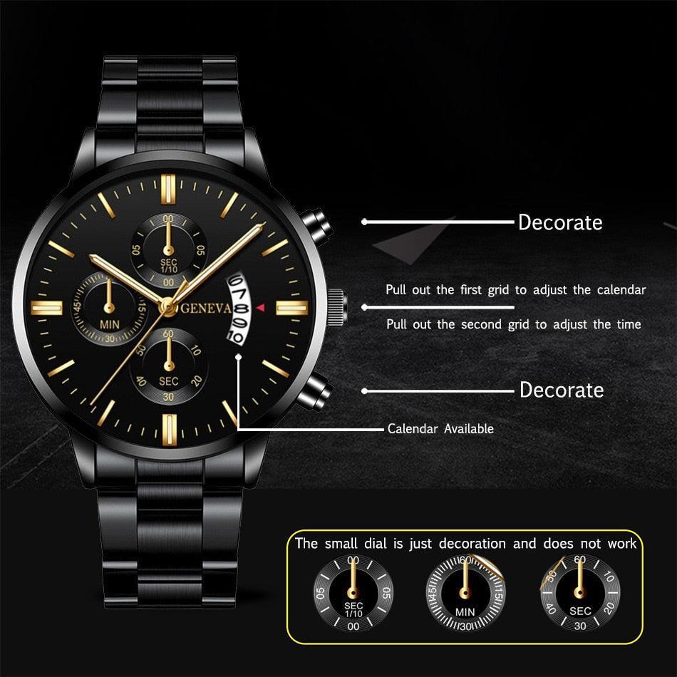 Men's Business Quartz Watch - HEPSIBAH SHOP