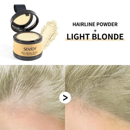 Water Proof hair line powder in hair color Edge control Hair Line Shadow Makeup Hair Concealer Root Cover Up Unisex Instantly - HEPSIBAH SHOP