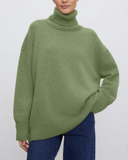 WYWM Cashmere Elegant Turtle Neck Women Sweater - HEPSIBAH SHOP