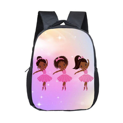 Cute Little Ballerina Kid's School Bags - HEPSIBAH SHOP