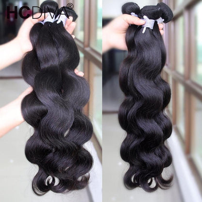 Body Wave Bundles Brazilian Hair Weave Bundles 1/3/4 PCS Human Hair - HEPSIBAH SHOP