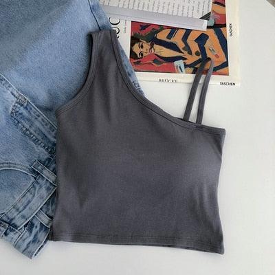 Knitted Binder Chest Woman Tank Tops - HEPSIBAH SHOP