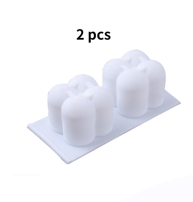 Non-stick Bubble Cube Candle Mold - HEPSIBAH SHOP