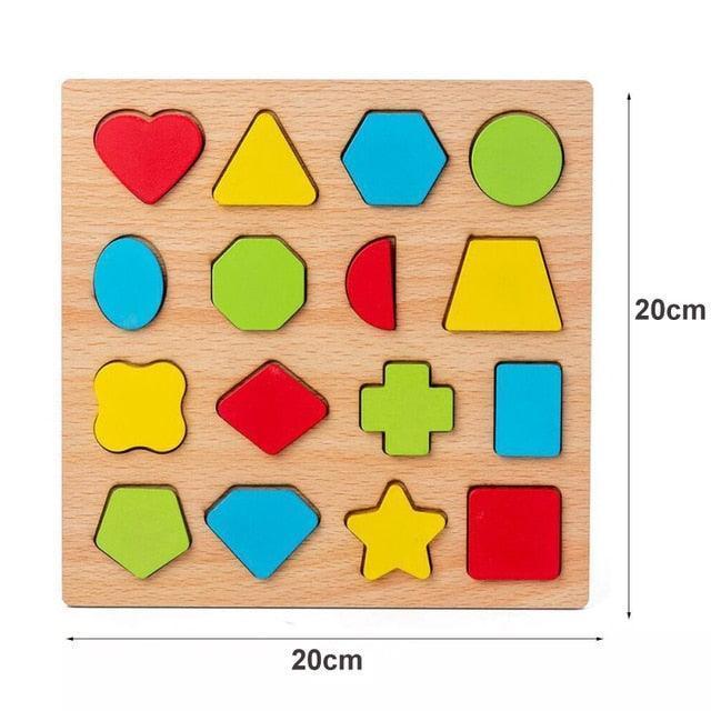 Montessori Wooden Learning Toys - HEPSIBAH SHOP