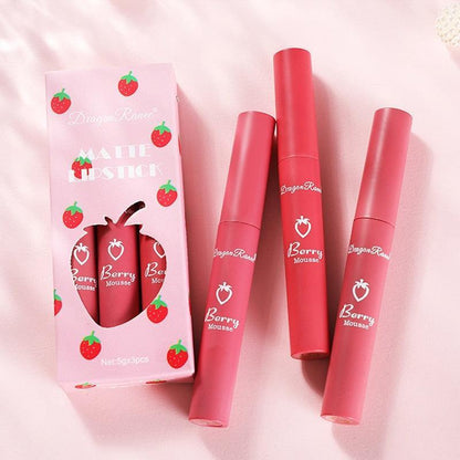 3 Pcs Sweet Liquid Lipstick Set - HEPSIBAH SHOP