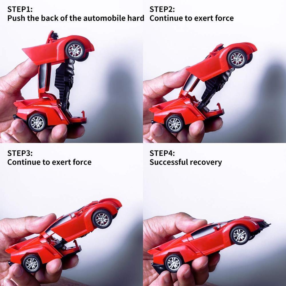 New One-key Deformation Car Toys - HEPSIBAH SHOP