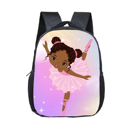 Cute Little Ballerina Kid's School Bags - HEPSIBAH SHOP