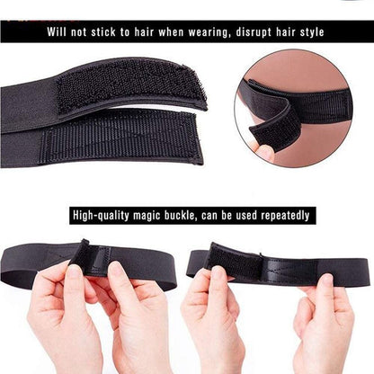 Fashion Hair Elastic Band For Wigs Adjustable Edge Scarf - HEPSIBAH SHOP