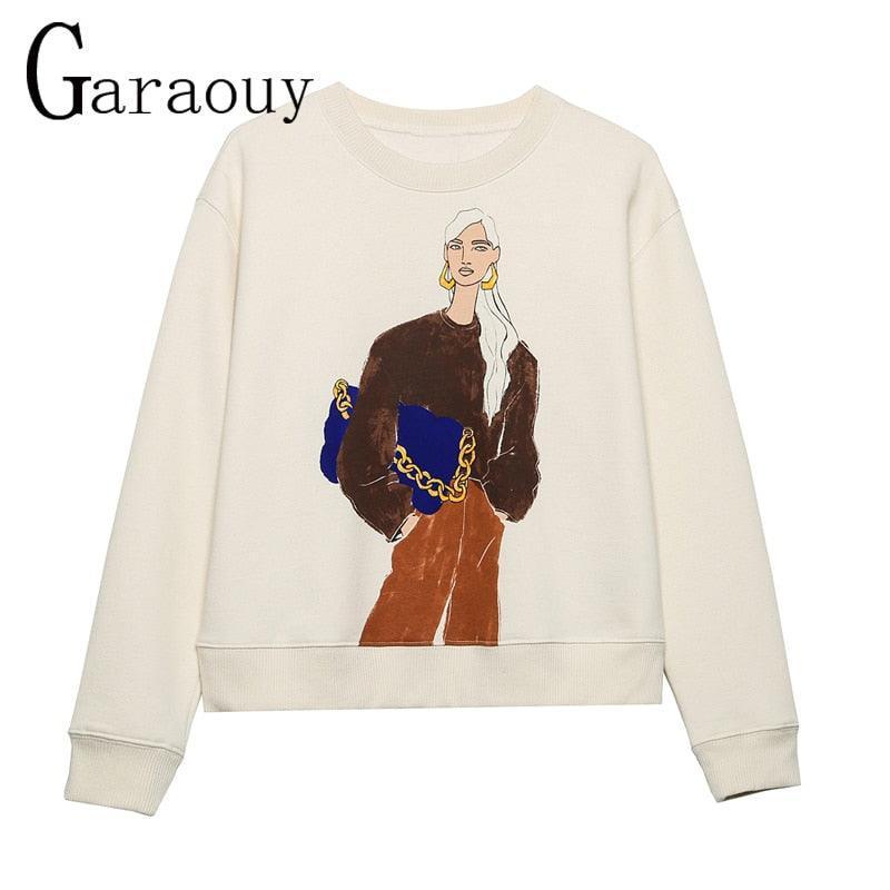 Garaouy New Women Sweatshirts - HEPSIBAH SHOP